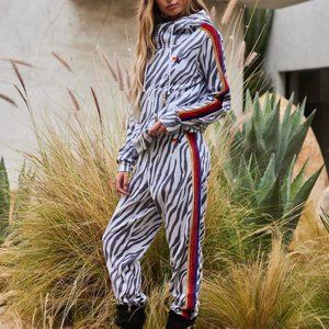 Aviator Nation Set - Zebra with Velvet